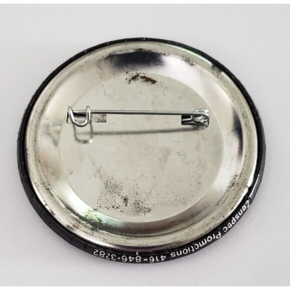 Jake Baker's Tope Secret Agent Premium Canadian Whiskey Pinback Button - Picture 2 of 2